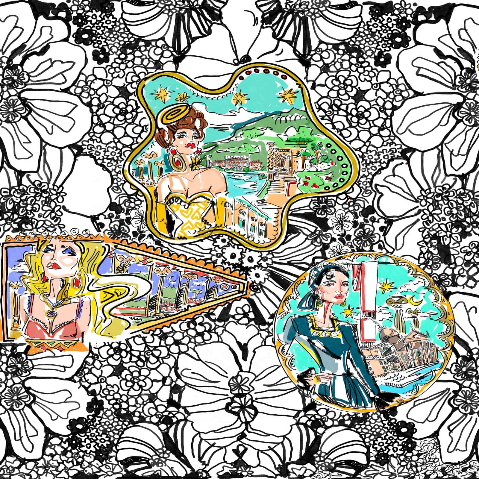 Surrealist Flowerite by Project II